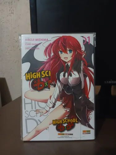 mangá high school dxd vol 1 ao 11 - coleção completa (semi-nova)