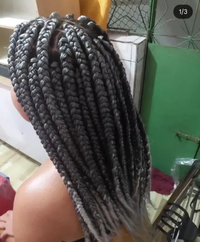 Box braids e penteados