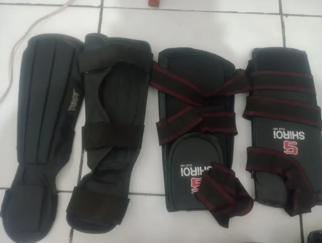 Joelheiras, manguitos e bolas de peso!!! 