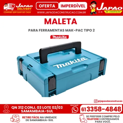 Maleta Para Ferramentas Mak-Pac Tipo 2 Makita 