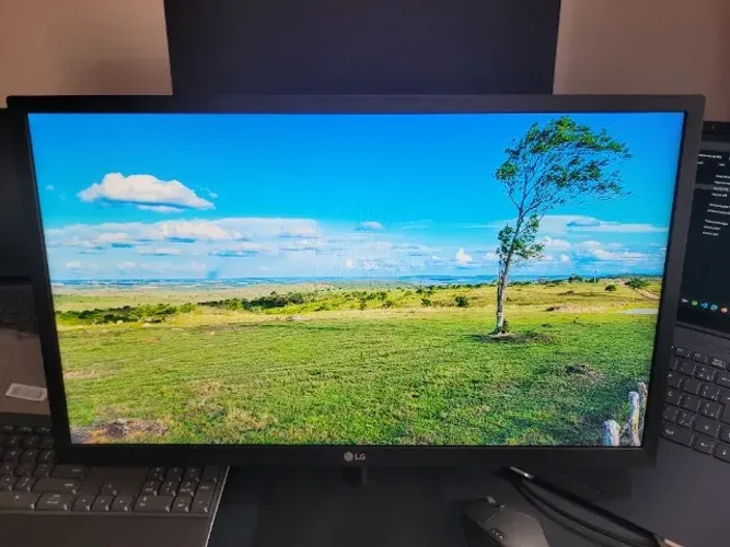 Monitor LG LED 23,8" 24MK430H FHD IPS Portas: HDMI e VGA