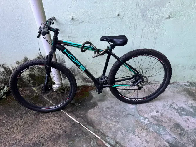 Bicicleta aro 29 freio hidráulico