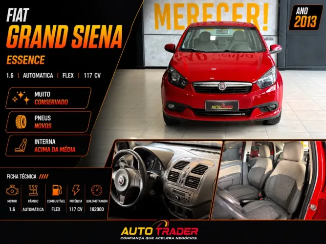 Fiat Grand Siena Essence Dual. 1.6 Flex 16V 2013