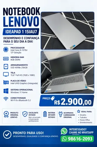 Notebook Lenovo
