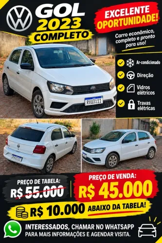 Volkswagen Gol Geração VII 1.0 12V Flex Mec. 4P 2023