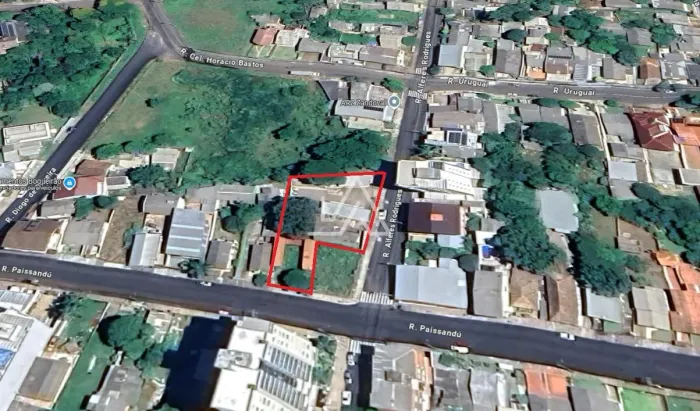 AMPLO TERRENO NA PAISSANDÚ - ÓTIMO ÍNDICE CONSTRUTIVO - Á VENDA - CENTRO - PASSO FUNDO RS