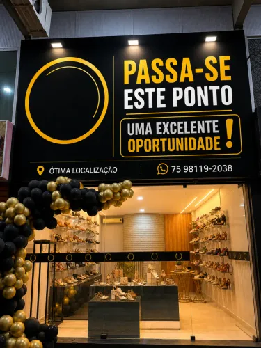 Oportunidade, passa-se loja de calçados completa