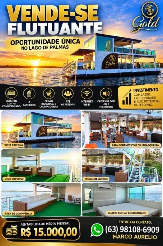 VENDE-SE FLUTUANTE