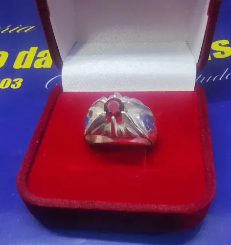 Anel Pé de Cabra Prata 950 Pedra Zircônia 4 mm Peso 7.00 Gramas                           