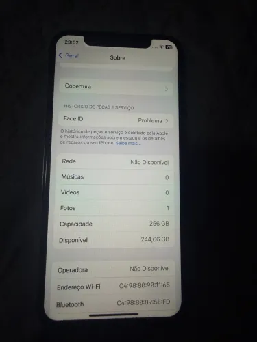 IPHONE X 256GB 