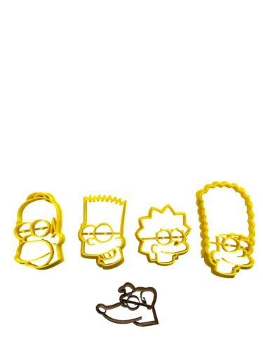 Cortador de Biscoitos dos Simpsons