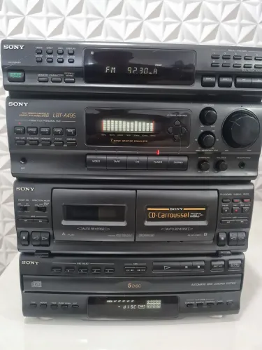 Central Som Sony LBT-A495 Toca-discos PLx56