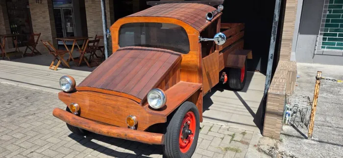 Protótipo Fusca Pick-up Madeira ÚNICO!