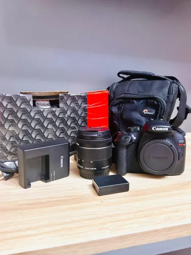 Kit cânon T6 + lente 18-55mm