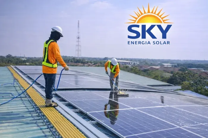 Energia solar - Limpeza de placas