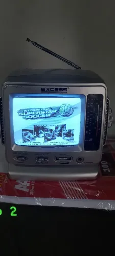 Televisão P/B 5" RETRÔ analiso boas ofertas