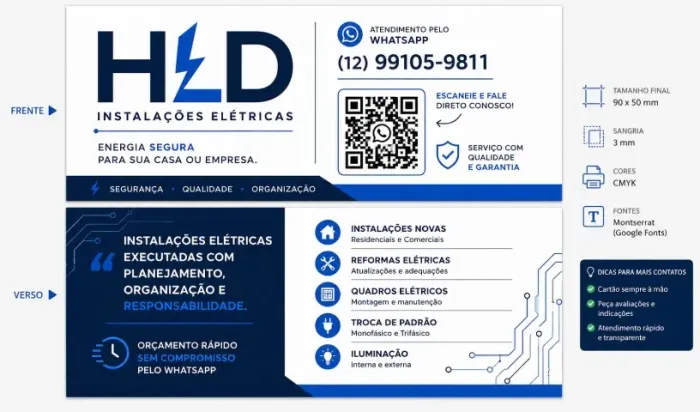 HlD instalações e manutenção Elétricas