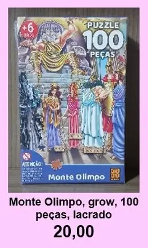 Quebra cabeça monte olimpo 100 lacrado
