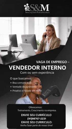 VAGA DE EMPREGO!!
