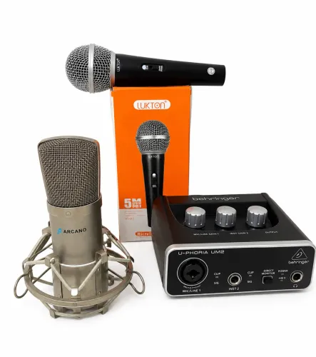 Kit estúdio musical
