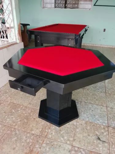Mesa d carteado laqueada 118x118 1,650 avista