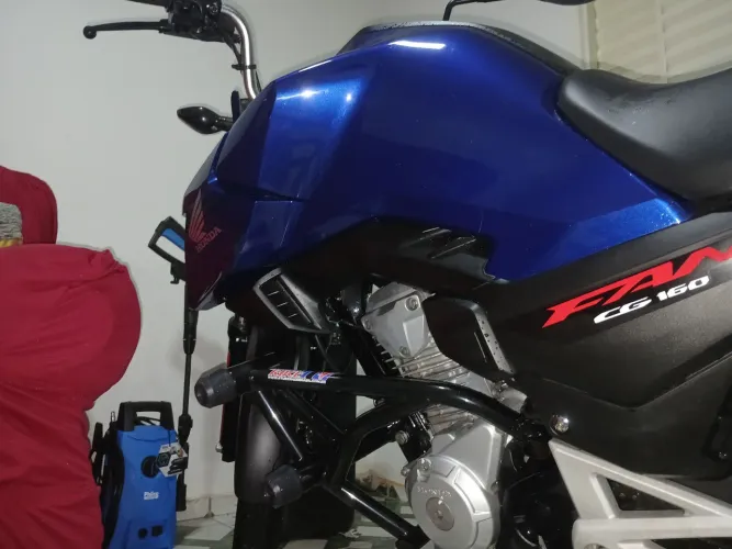 HONDA CG 160 Fan 2025 Azul- Estado de Nova ( Garantia Honda )