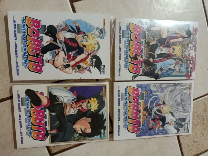 Manga Boruto Volumes 1-4