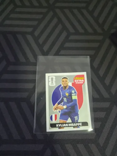 FIGURINHA LEGEND COPA 2026 KYLIAN MBAPPE PRATA