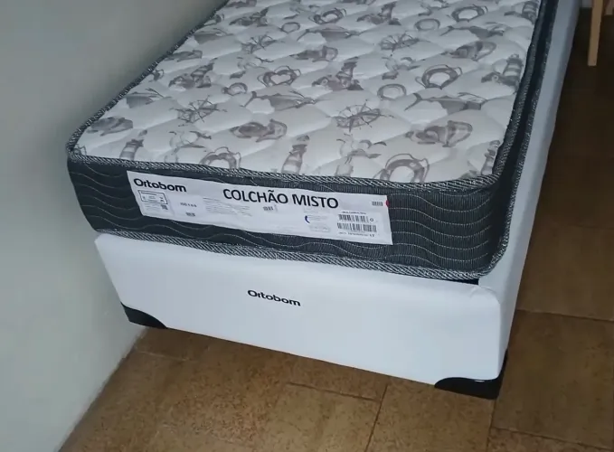 Cama box solteiro D33