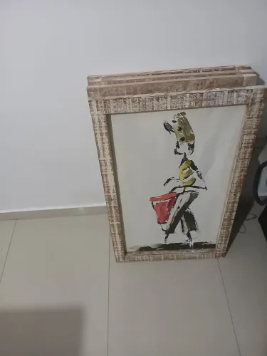 Quadro pintado a oleo em tela ,pelo artista Jorge Santos silva .com 80x50
