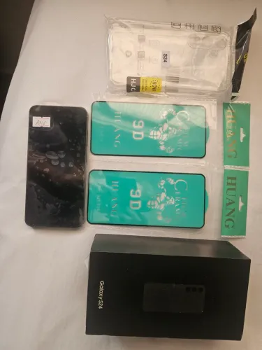 S24 256gb (detalhe na tela, leia a descrição)