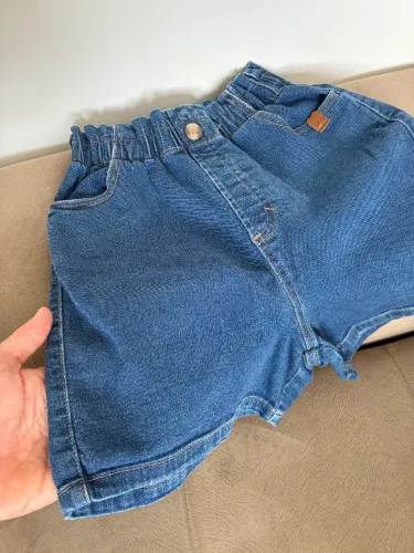 Shorts Jeans Infantil Malwee Kids - Novo (Tam 14)