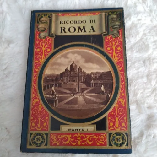 Lindo conjunto de Postais de Roma do início do século XX. Origem: Itália