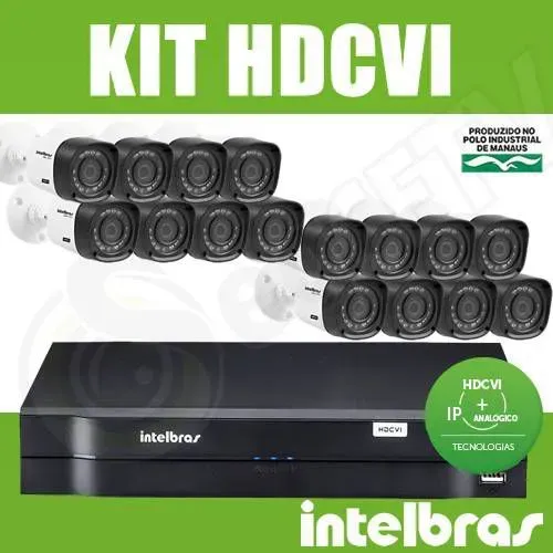 Vendas e instalações Kit intelbras de Câmeras