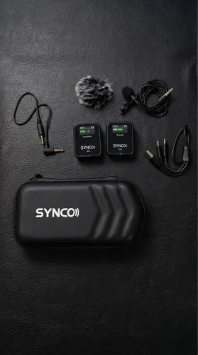 Microfone de lapela Synco g2