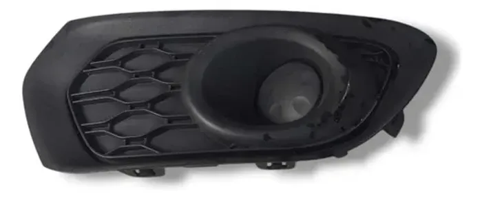Moldura Farol Milha Direito Renault Sandero 2016 2017 2018 Preto Direito