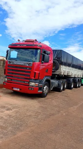 Scania R124 360 + Caçamba Basculante Random