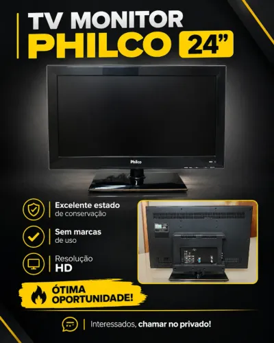Tv Monitor Philco