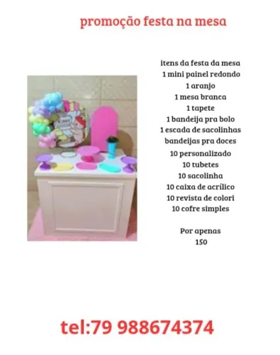 Festa na mesa