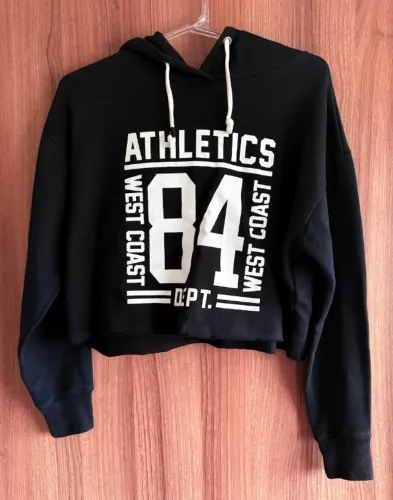moletom cropped forever 21