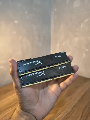 Memória RAM 16GB HyperX 2666MHz 2x8GB | OC até 3200MHz | DDR4 | OLX Pay