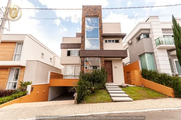 Casa para alugar, 381 m² por R$ 18.017,00/mês - Santa Felicidade - Curitiba/PR