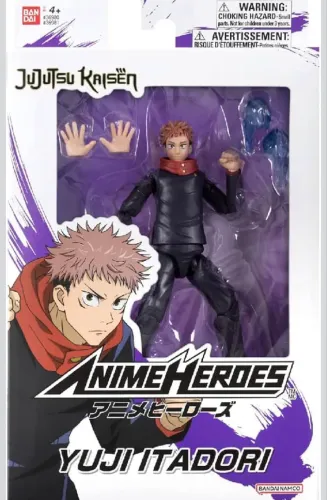 ANIME HEROES - Jujutsu Kaisen - Itadori Yuji Action Figure Lacrado