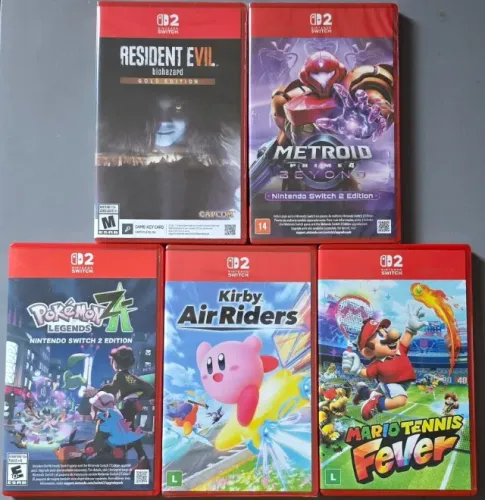 Jogos Nintendo Switch 2 - Trocas