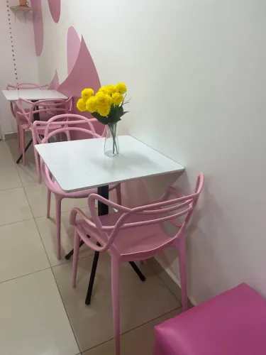 Cadeira rosa