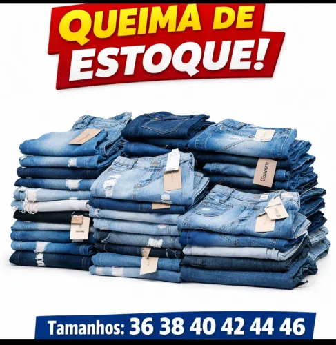 Calças Jeans Femininas NOVAS com Etiqueta - Promoção