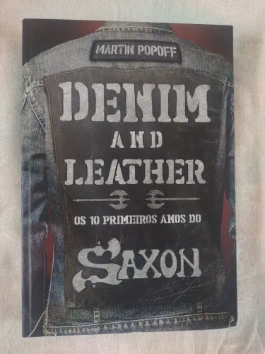 Livro Saxon os 10 primeiros anos (capa dura)