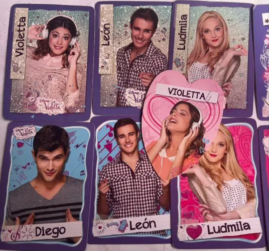 violetta cards VALOR ILUSTRATIVO - LEIA