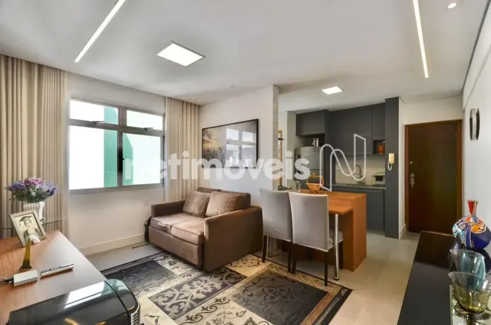 Apartamento à Venda no Lourdes | 55 m²; | 2 Quartos | 1 Vaga