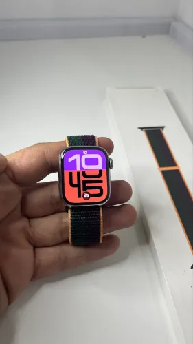 Apple Watch séries 9 aço inoxidável 41mm gps + telefone 